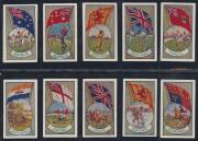 SPORT CARDS: 1901-36 collection, noted 1936 Allens "Sports and Flags of Nations", complete set [36], with one card showing Australian football; c1917 Village Maid "Sports of the World" [50]; 1907 Sniders & Abrahams "How to Keep Fit" [11/30]; 1901 Wills "S