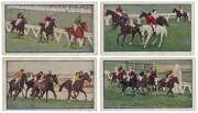 SPORTS CARDS, noted 1911 Sniders & Abrahams "Australian Racing Scenes" [11/40]; 1933 Godfrey Phillips "Who's Who in Australian Sport" [67/100]; 1932 Godfrey Phillips "Test Cricketers 1932-1933" (63). Poor/VG.