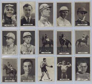 1933 Sweetacres "Series of Sports Champions", complete set [48], noted Don Bradman, Les Darcy & Phar Lap. Mainly G/VG.