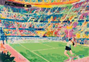 LEROY NEIMAN, prints (4) including Olympics, Golf & Tennis. All signed by the artist.