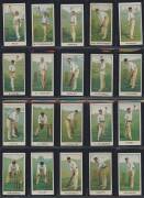 1903 Wills (Australia)&nbsp;"Australian & English Cricketers", complete set [25], noted Victor Trumper, Monty Noble & Plum Warner. Mainly G/VG