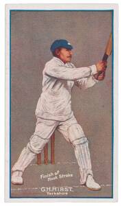 1906 Sniders & Abrahams "Cricketers in Action", complete set [40]. Mainly G/VG.