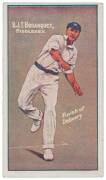 1906 Sniders & Abrahams "Cricketers in Action", complete set [40]. Mainly G/VG. - 3