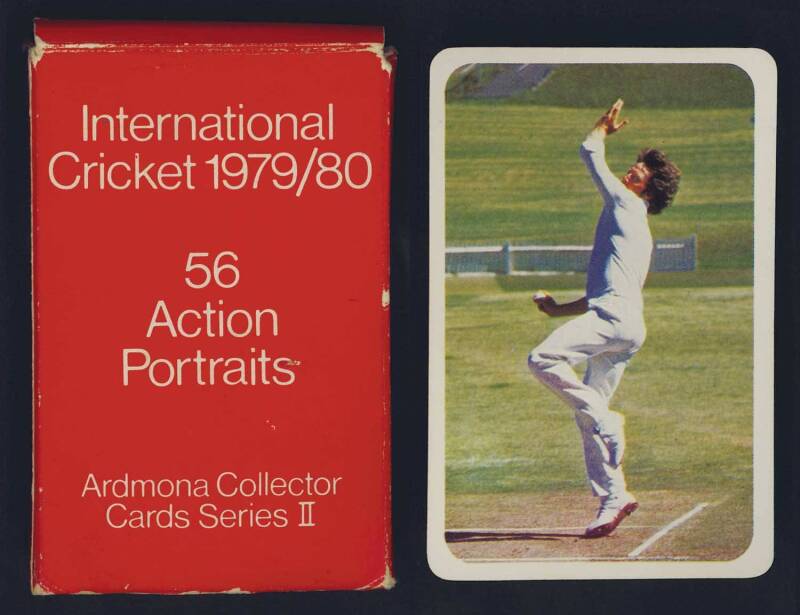 1979 Ardmona "International Cricket 1979/80", complete set [56] in original box.
