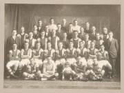 PRESTON FOOTBALL CLUB: Collection with team photographs for 1920, 1921, 1923 & 1963 (last 3 Premiership Years); framed jumper; honour board; books "The Bullants - A History of Preston Football Club" (2); "Football Recorder" for 1963 Grand Final; Premiersh - 3