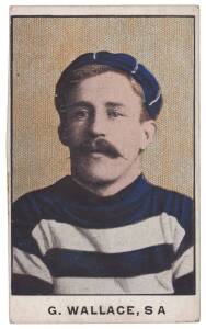 1906 Dungey Ralph (Sweet Nell) "South Australian Footballers" [12/49 known]. Fair/G condition (many trimmed). Extremely rare.  