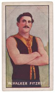 1906-07 Sniders & Abrahams "Australian Footballers - Victorian League Players", Series C, complete set [56]. Fair/VG.