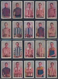 1906-07 Sniders & Abrahams "Australian Footballers - Victorian Country Players", Series C, complete set [20]. Mainly G/VG.