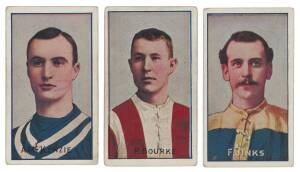 1907-08 Sniders & Abrahams "Australian Footballers", Series D (52). Poor/VG.