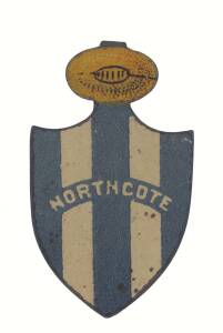 1910-11 Sniders & Abrahams "Football Club Shields" [1/39 known] - Northcote. G/VG (tongue folded over).