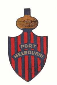 1910-11 Sniders & Abrahams "Football Club Shields" [1/39 known] - Port Melbourne. G/VG (tongue folded over).