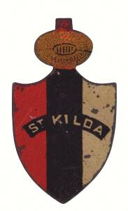 1910-11 Sniders & Abrahams "Football Club Shields" [1/39 known] - St.Kilda. G/VG (tongue folded over).