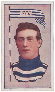 1911-12 Sniders & Abrahams "Australian Footballers", Series G (Pennants), complete set [60]. Mainly G/VG. Very scarce set.