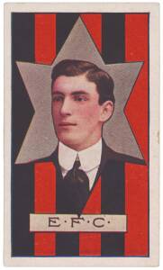 1912-13 Sniders & Abrahams "Australian Footballers", Series H (Stars), complete set [60]. Mainly G/VG. Very scarce set.