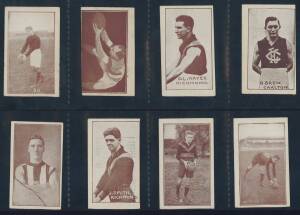 1921-28 Suburban Premium cards with 1921-25 [5/155 known] & 1926-28 [3/102 known]. Mainly G/VG.