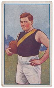 1922 J.J.Schuh (Magpie Cigarettes) "Victorian League Footballers", complete set [60]. Mainly G/VG.