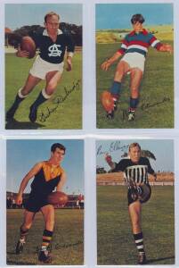 1965 Mobil "Footy Photos - SANFL Footballers", complete set [40]. Mainly G/VG.