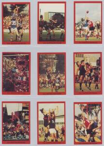 1973 Tip Top (Sunblest Bread) "Sport Action Card Series - VFL Australian Rules" [12] & "S.A. Australian Rules" [12]; plus the non-football cards [12 x 2 sets]. G/VG. Scarce sets.