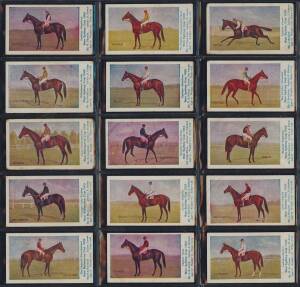 1906 Sniders & Abrahams "Australian Racehorses" (Melbourne & Sydney Cup Winners), complete set [56]. Mainly G/VG. 