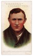 1907 Wills (Australia) "Prominent Australian & English Cricketers", with (1-50) set [50]; Grey captions (51-73) [23]; Red captions (66-73) [8]. Mainly G/VG. - 2