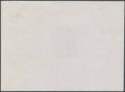 THE PERKINS BACON DIE PROOFS: State 2 die proof with a field of horizontal lines behind the King's head, in deep red-violet on thin unsurfaced wove paper (118x87mm) with no endorsements BW #70(DP)12Da, Cat $16,000. Superb & unique! The stock is most unus - 2