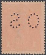 PROOFS CREATED IN AUSTRALIA: 1d in carmine on Pink Paper Perf 14 & punctured 'OS' BW #70PP(5), full unmounted o.g.!!, Cat $7500. Michael Drury Certificate (2015). Ex Prestige Philately (24/5/2008). The ACSC states that this "is believed to be a proof pr - 2