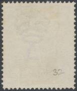HALFPENNY COLOUR TRIAL: 1921 &frac12;d perforated plate proof in lilac-brown on watermarked paper BW #66(PP)1, no gum, Cat $40,000. A great rarity and, in our opinion, one of the most outstanding KGV Head proofs. One of only two examples recorded. Ex the Estate - 2