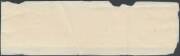 ONE PENNY RED SINGLE-LINE PERF: 1d carmine horizontal strip of 5 comprising Dies I-II-II-I-I BW #70(1)ia, tied to a commercial piece by three light strikes of the 'REGISTERED/25NO14 B/SYDNEY NSW' cds clear of both Die II spurs, Cat $20,000+ (for two Die I - 2