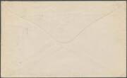 ONE PENNY RED COMB PERF SMOOTH PAPER: 1d carmine Substituted Dies II & I Clich&eacute;s BW #71(2)ja & ka being the third & first stamps on commercial cover to Massachusetts, heavy 'CASINO/29NO18/NSW' cds clear of the varieties. A very rare & desirable franking. - 2