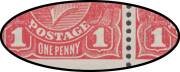 ONE PENNY RED COMB PERF ROUGH PAPER: Plate 1: 1d carmine-rose Dies I-II-II block of 6 BW #72(1)ia (SG 47/i), all four Die II Spurs are Erect, lightly mounted, Cat $3500+ (£1800+). Superb! A scarce block. Michael Drury Certificate (2005) as the then BW #72 - 4