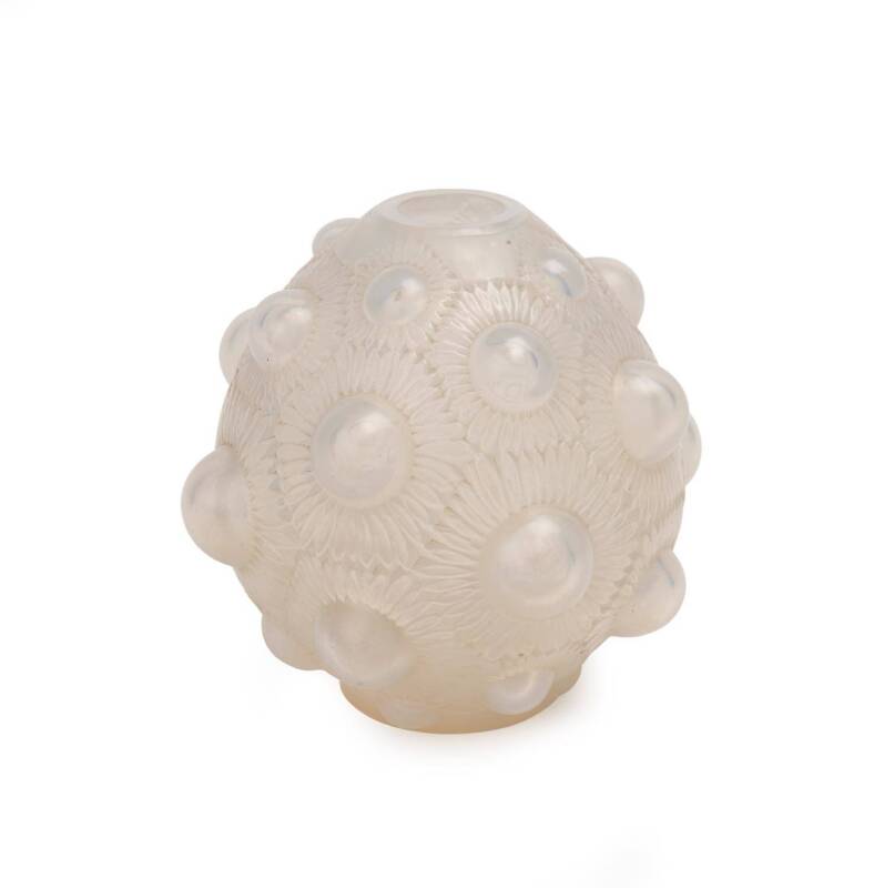 A small Rene Lalique pattern vase, circa 1940