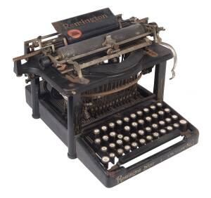 A Remington Standard Typewriter No. 7 manufactured by Wyckoff, Seamans & Benedict, New York, U.S.A, Circa 1905