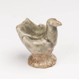 A small Thai celadon chicken, 15th Century