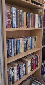 BIOGRAPHIES & MILITARY Themed collection of books. (111 books approx)