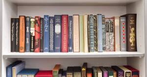 FOLIO SOCIETY Books. A small library of historic themed books in slip case covers. (96 books approx)