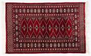 A group of 3 hand woven tribal rugs. Largest 105 x 152cm.  - 2