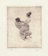 NORMAN ALFRED WILLIAMS LINDSAY (1879-1969), Afternoon of a Faun, facsimile etching, limited edition 196/550, stamped lower right, 9.5 x 8 cm