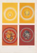 FRANK HODGKINSON (1919-2001), Genesis, lithographs Nos 3 of 100 a&b, signed and dated '72, 104 x 74 cm - 2