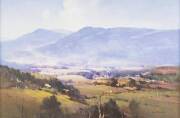 JAMES NORTHFIELD: Landscape, oil on canvas, signed lower right, 88 x 58cm. 