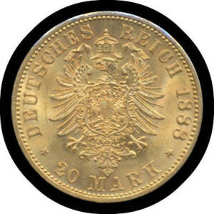 GOLD: Austria 1892 8Fl.20 francs, Prussia 1888 & 1905 20 Mark and Russia 1911 10 Rouble, EF/aUnc, Total 0.896oz agw. (4)