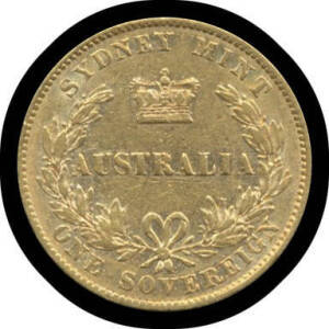 SOVEREIGN: 1870 Sydney Mint, Fine.