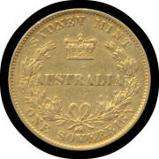 SOVEREIGN: 1870 Sydney Mint x2, Fine. (2)