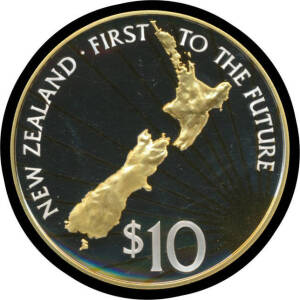 NEW ZEALAND: 1968-69 polished grade sets, 1975-1990 Silver Proof Dollars (19), 1990 Silver Proof set, 1990s $5 Silver Proofs (12),1994 Proof set, 1995 $10 Unc & $20 Piedfort, 1996 Note & Coin set and 2000 $10 Millenium Proof. (42)