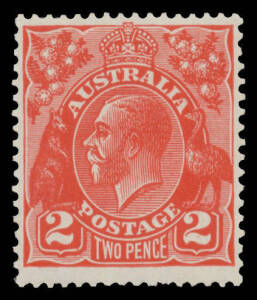 102aa 2d golden-scarlet with No Watermark BW #102Aaa (SG 99ab), attractive centring, lightly mounted, Cat $4000 (£1300). Chris Ceremuga Certificate (2012).