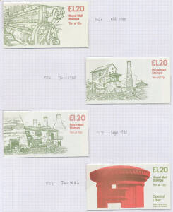 BOOKLETS: Album of Decimal issues with a few "prestige" types including £1 Wedgewood, etc, STC £1200+.