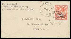 1936 (Mar 28) Daru-Port Moresby per "Kono" AAMC #P98b, Cat $500.