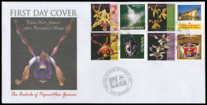 FIRST DAY COVERS: 2007 (Aug)-2010 Issues apparently complete on unaddressed official FDCs - mostly long or oversize covers - with high thematic content & significant face value; also 1952 Pictorials set on a single long FDC registered at Port Moresby, and