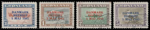 GREENLAND: 1938-2000 Collection in Davo hingeless album with 1938-46 Pictorials used, 1945 Pictorials mint, Liberation Overprints to 2000 complete CTO, plus 1987-2000 M/Ss largely complete mint or CTO, Cat £2000 approximately. (few 100)