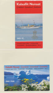 GREENLAND: Booklets: 1989-2012 issues SG SB1-39 missing only SG SB34 (Children's Books), Cat £2000+. (38)