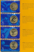 'Sydney 2000 Olympics $5 Coin Collection', 'Centenary of Federation' 20 Coin collection, 'The Medallic History of Australia' (47 of 60 issued) smaller second edition, plus NPA $20 Hargreaves folder x2. (5) - 2